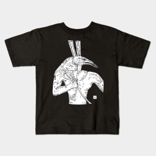 SETH EGYPTIAN GOD SKETCH Kids T-Shirt